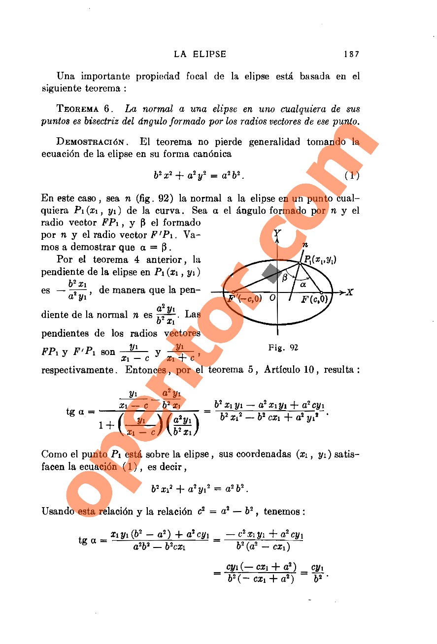 Geometría Analítica de Lehmann - Página 187