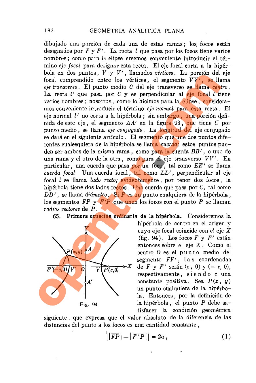 Geometría Analítica de Lehmann - Página 192