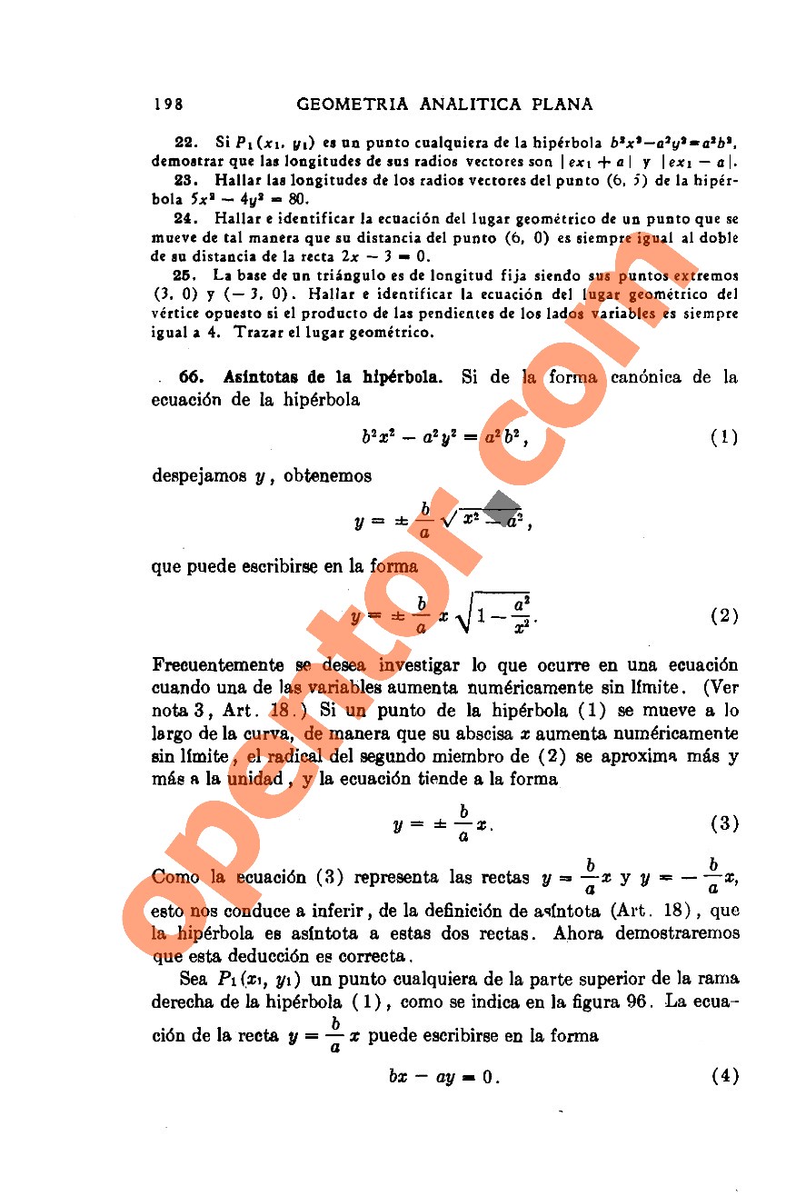 Geometría Analítica de Lehmann - Página 198