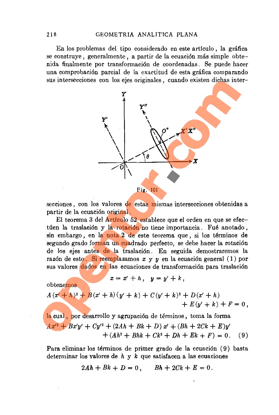 Geometría Analítica de Lehmann - Página 218