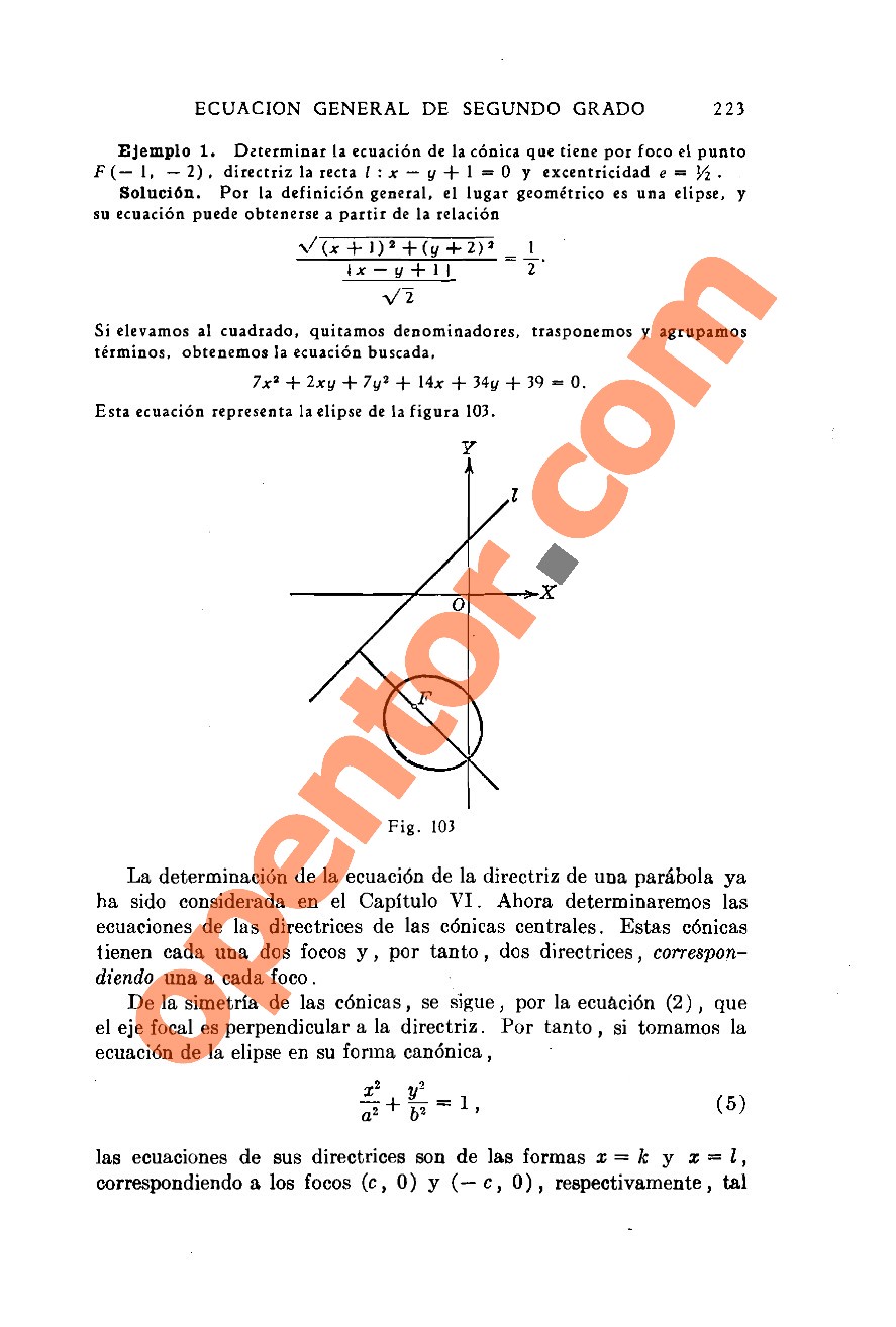 Geometría Analítica de Lehmann - Página 223