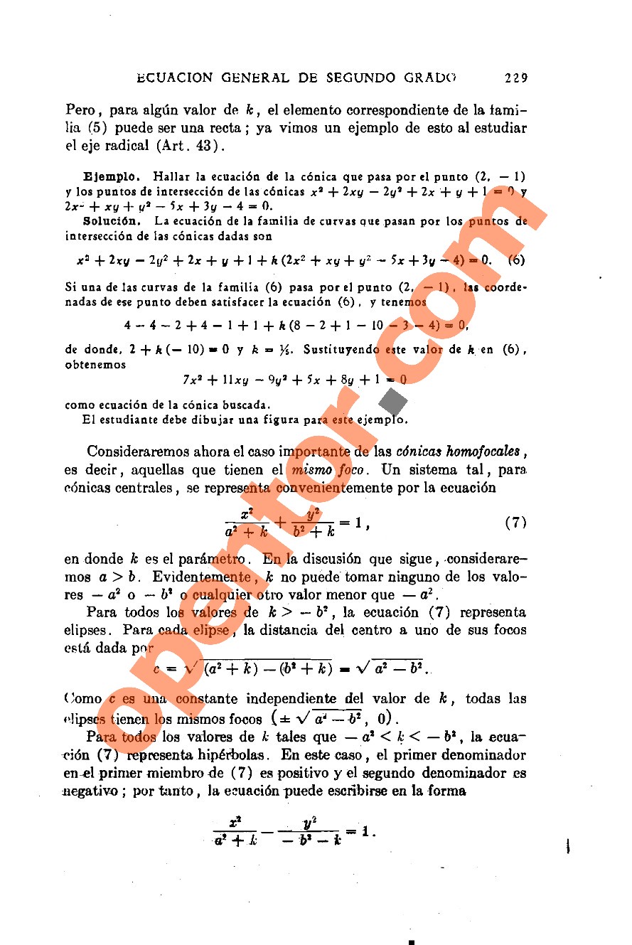 Geometría Analítica de Lehmann - Página 229