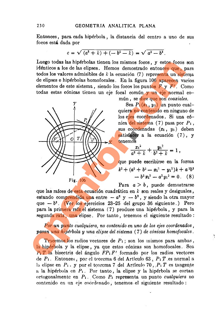 Geometría Analítica de Lehmann - Página 230
