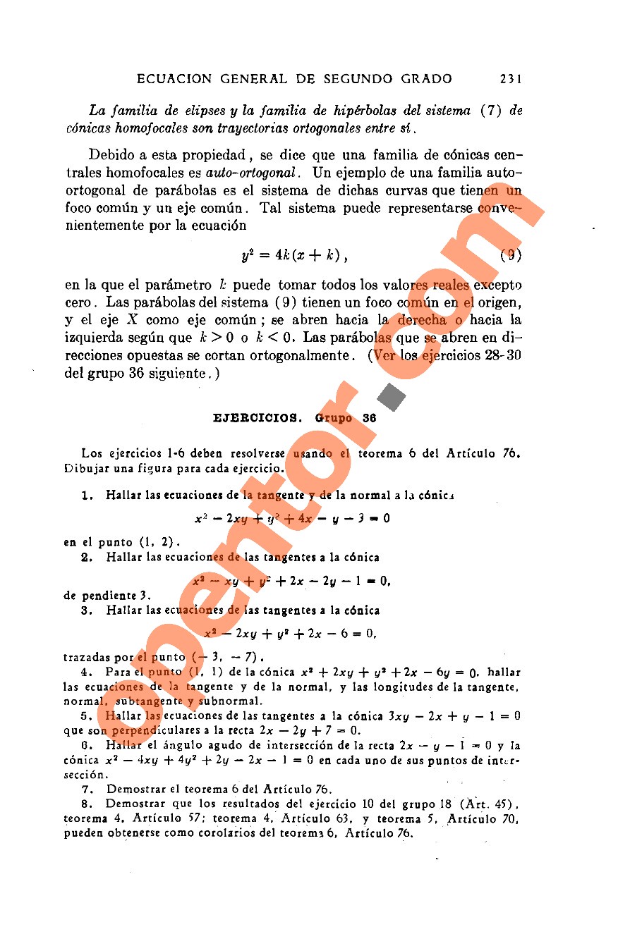 Geometría Analítica de Lehmann - Página 231