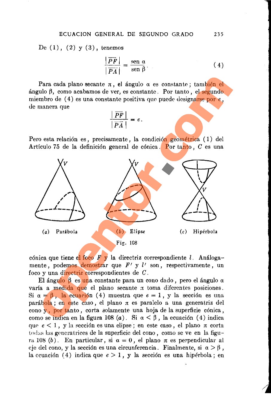 Geometría Analítica de Lehmann - Página 235