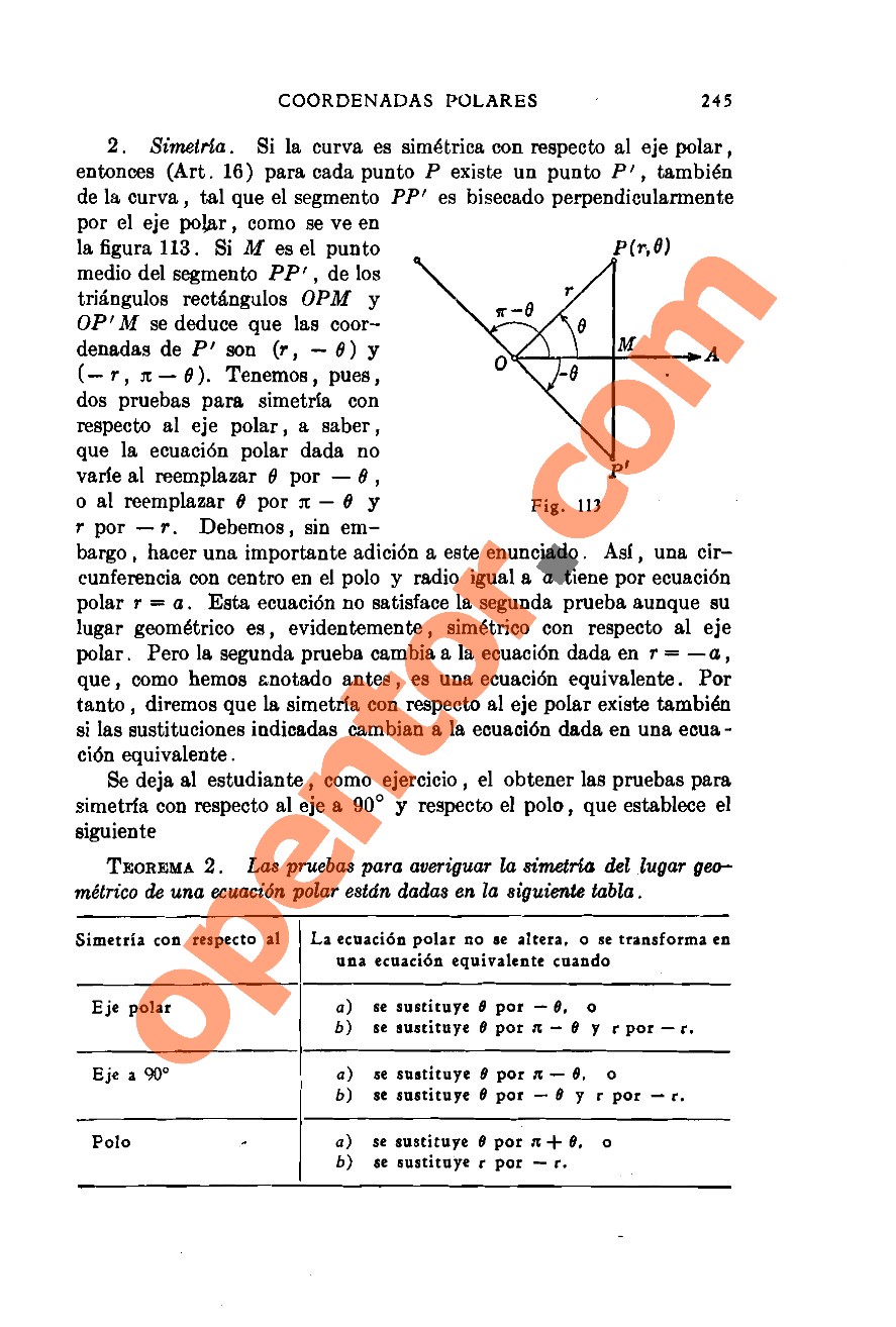 Geometría Analítica de Lehmann - Página 245