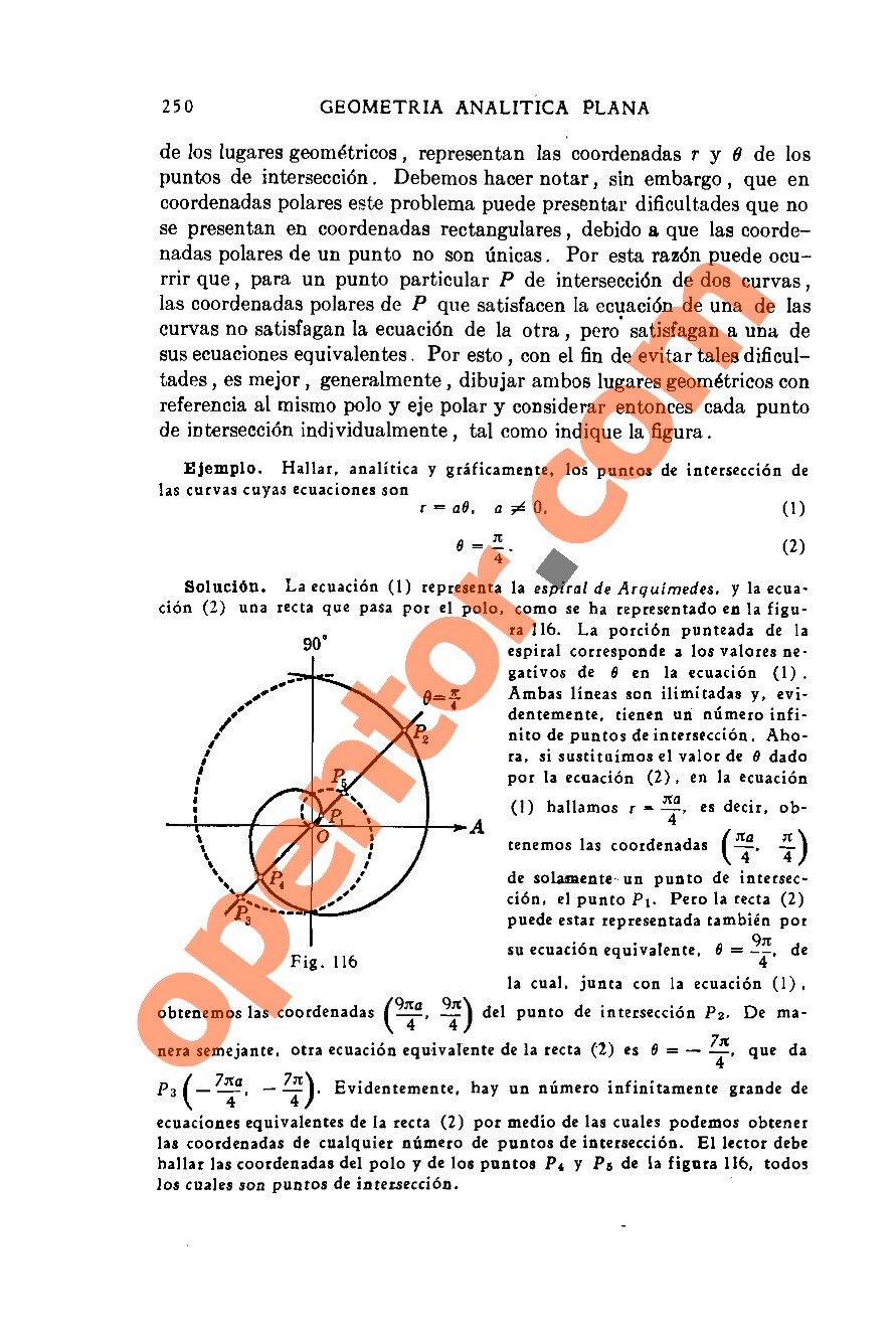 Geometría Analítica de Lehmann - Página 250