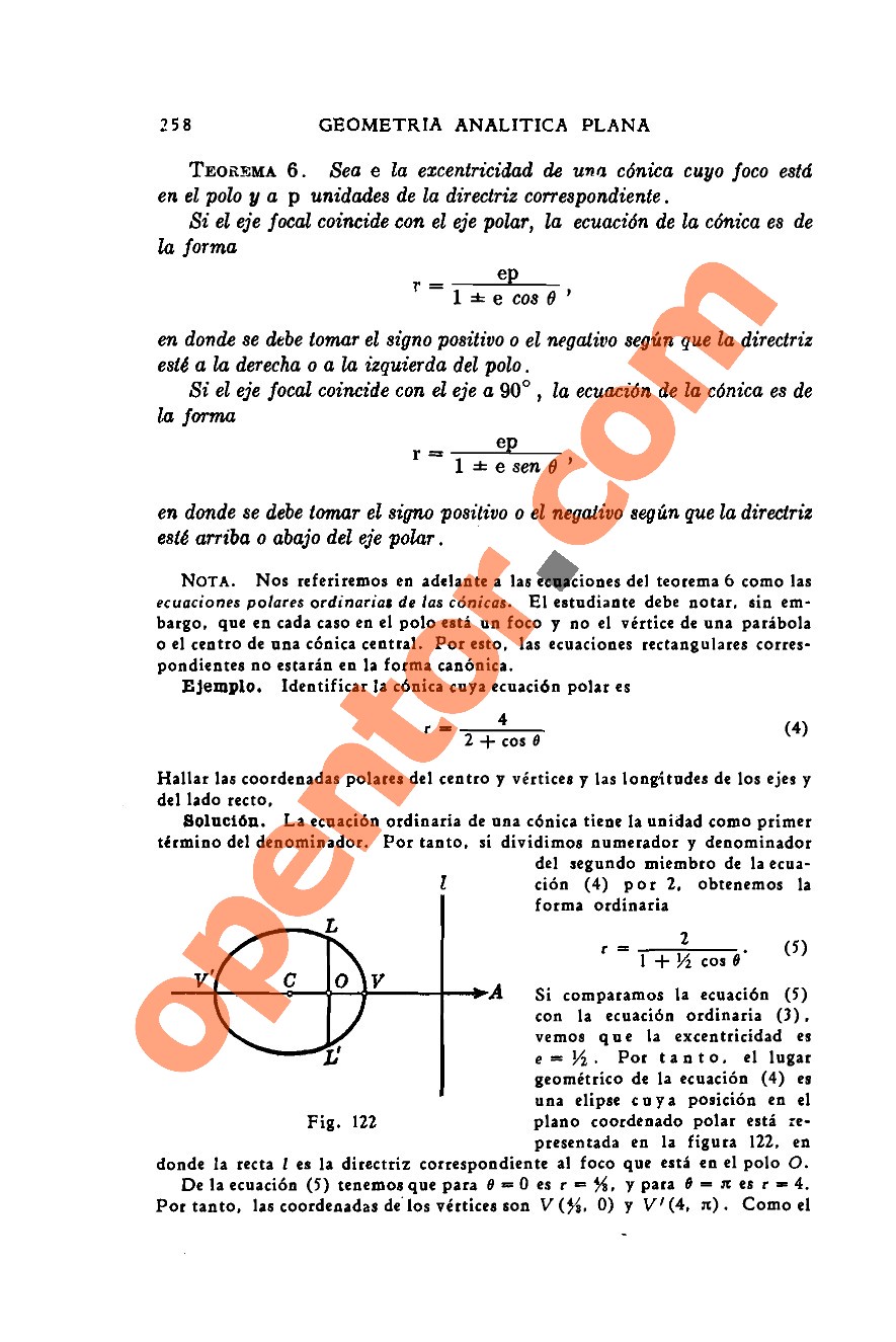 Geometría Analítica de Lehmann - Página 258