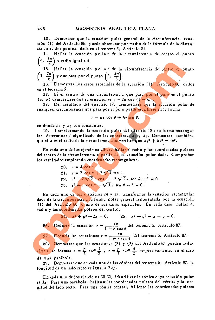 Geometría Analítica de Lehmann - Página 260