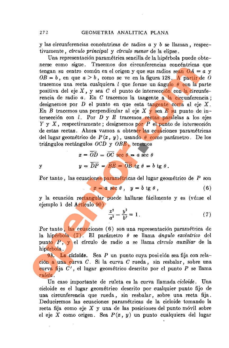 Geometría Analítica de Lehmann - Página 272