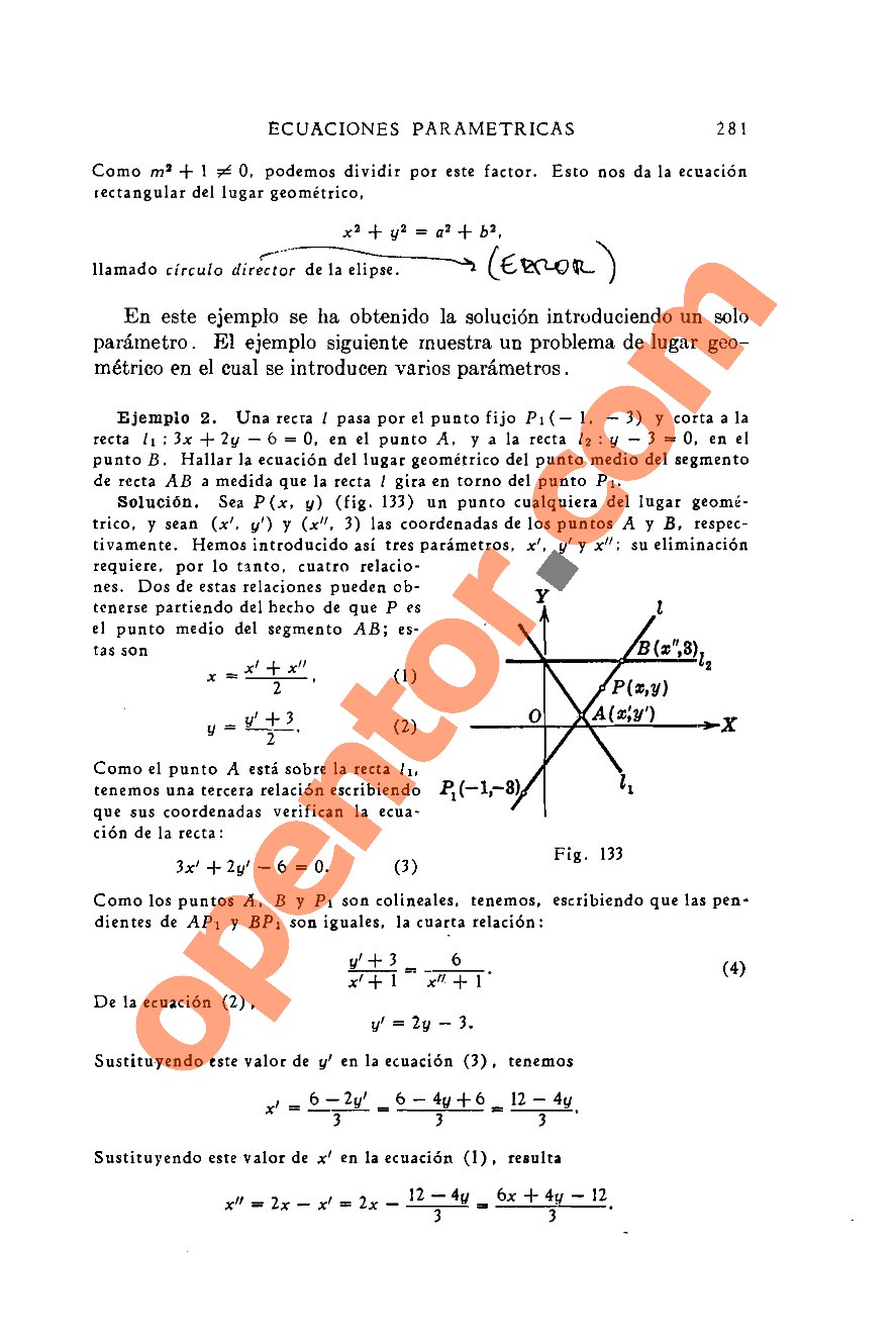 Geometría Analítica de Lehmann - Página 281