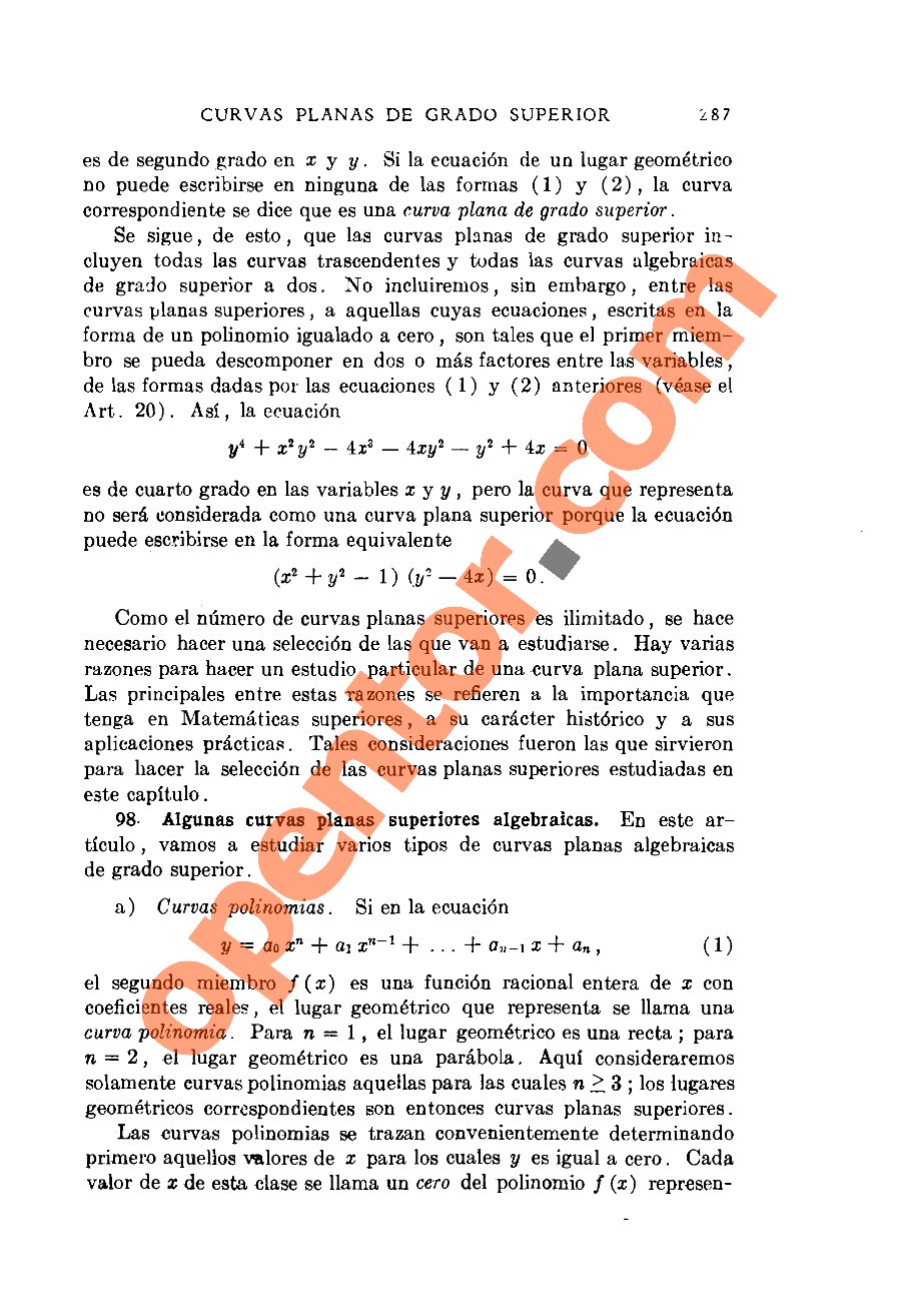 Geometría Analítica de Lehmann - Página 287