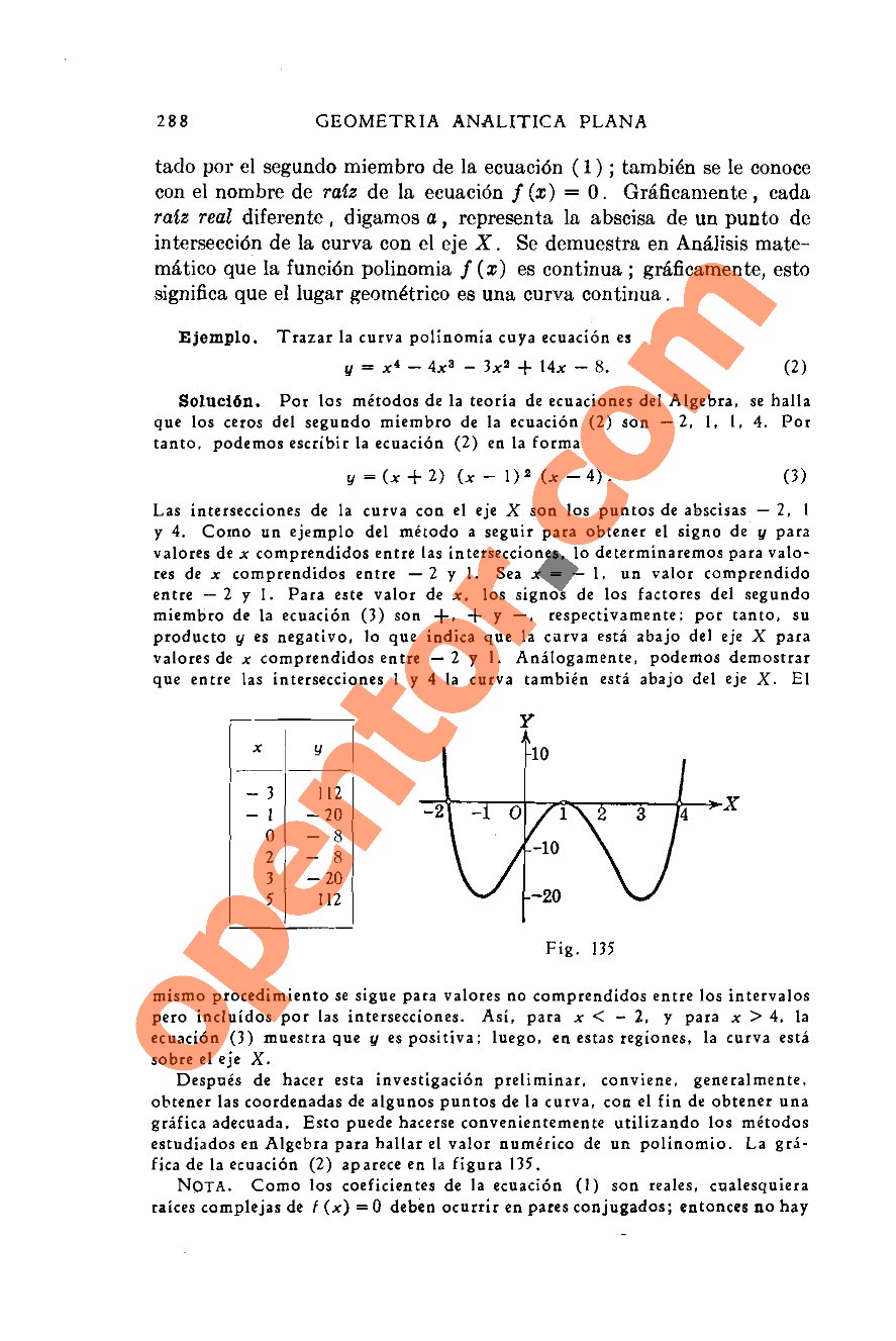 Geometría Analítica de Lehmann - Página 288
