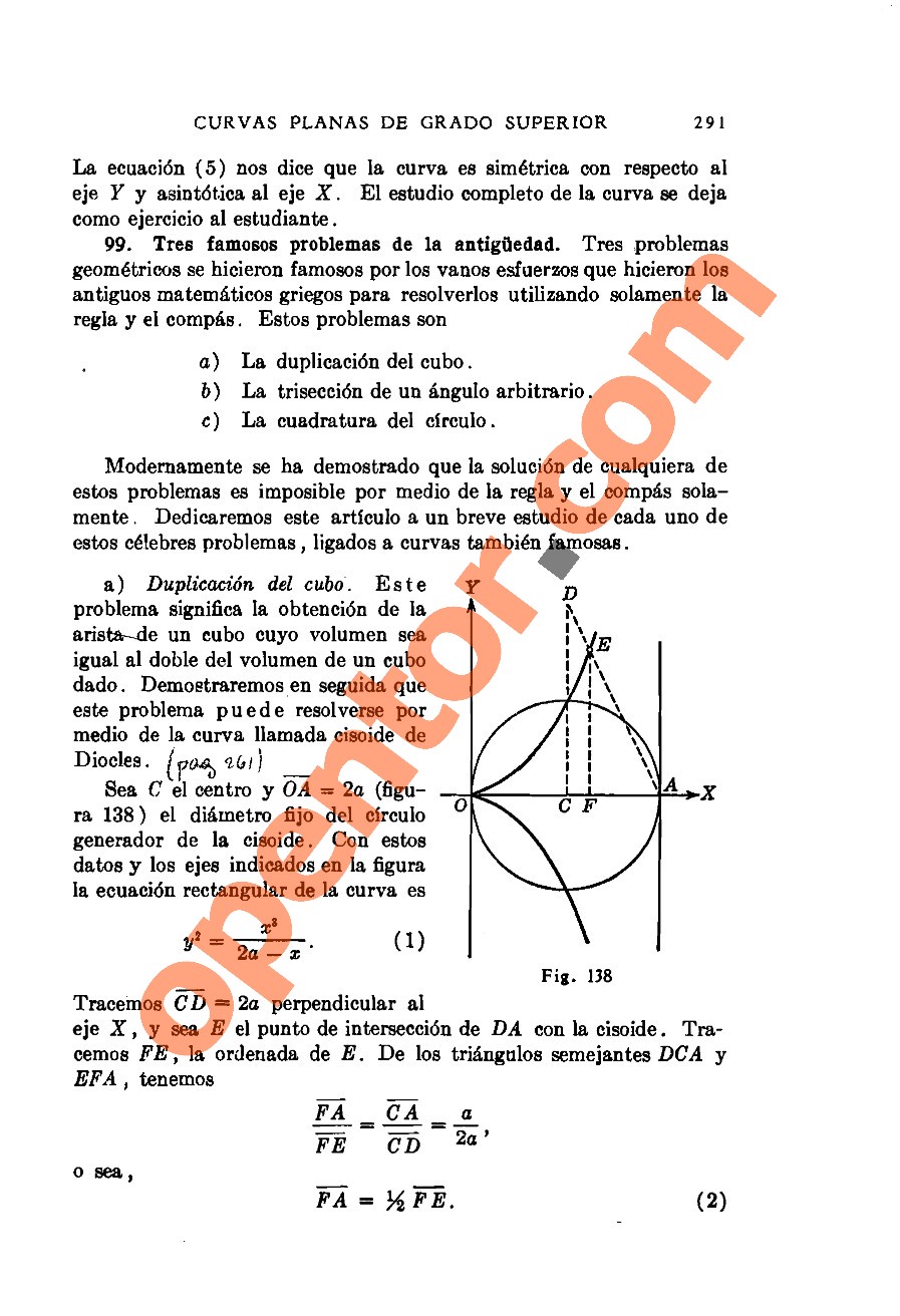 Geometría Analítica de Lehmann - Página 291