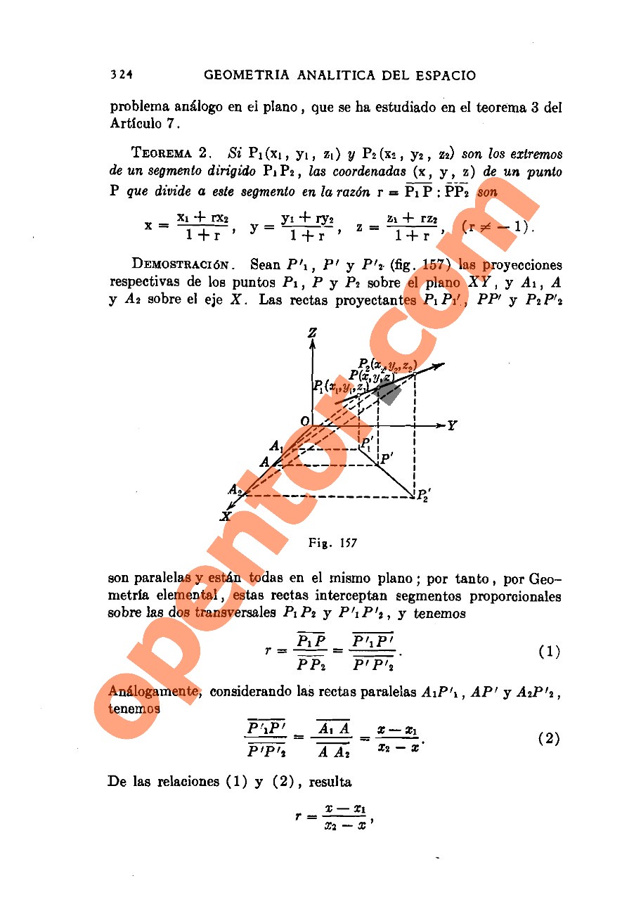 Geometría Analítica de Lehmann - Página 324