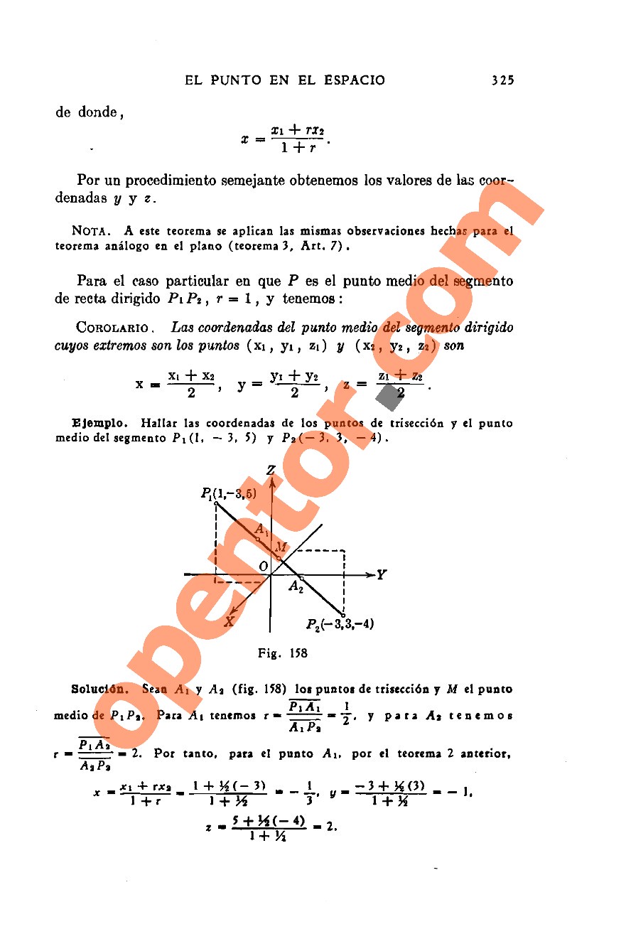 Geometría Analítica de Lehmann - Página 325