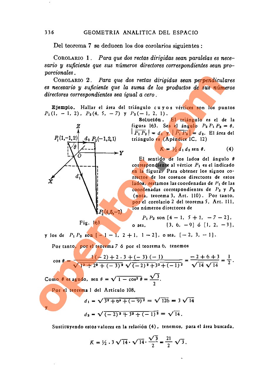 Geometría Analítica de Lehmann - Página 336