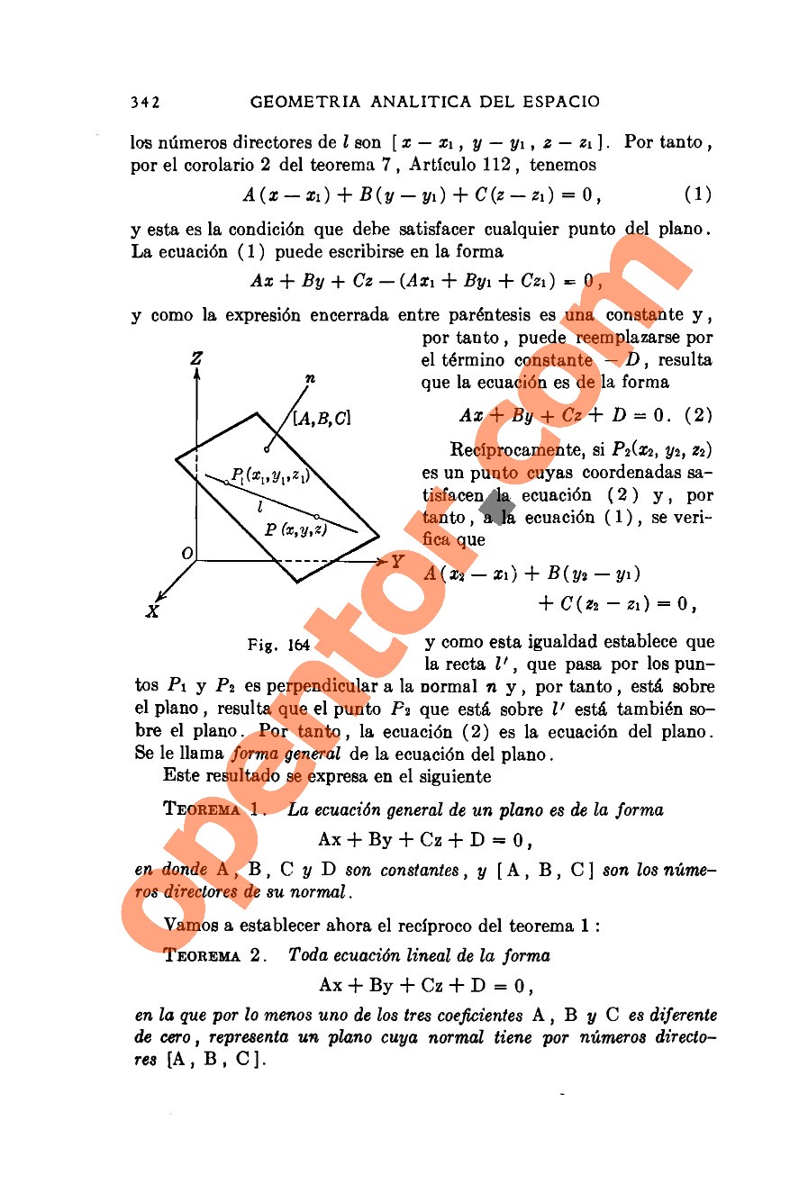 Geometría Analítica de Lehmann - Página 342