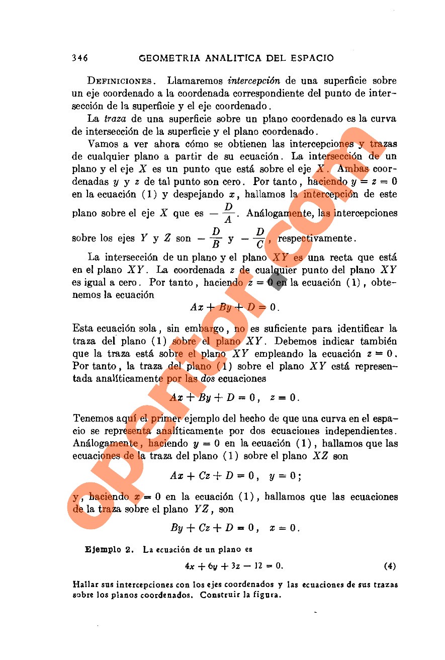 Geometría Analítica de Lehmann - Página 346