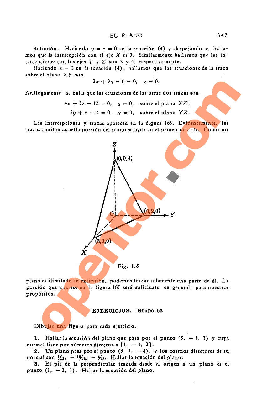 Geometría Analítica de Lehmann - Página 347