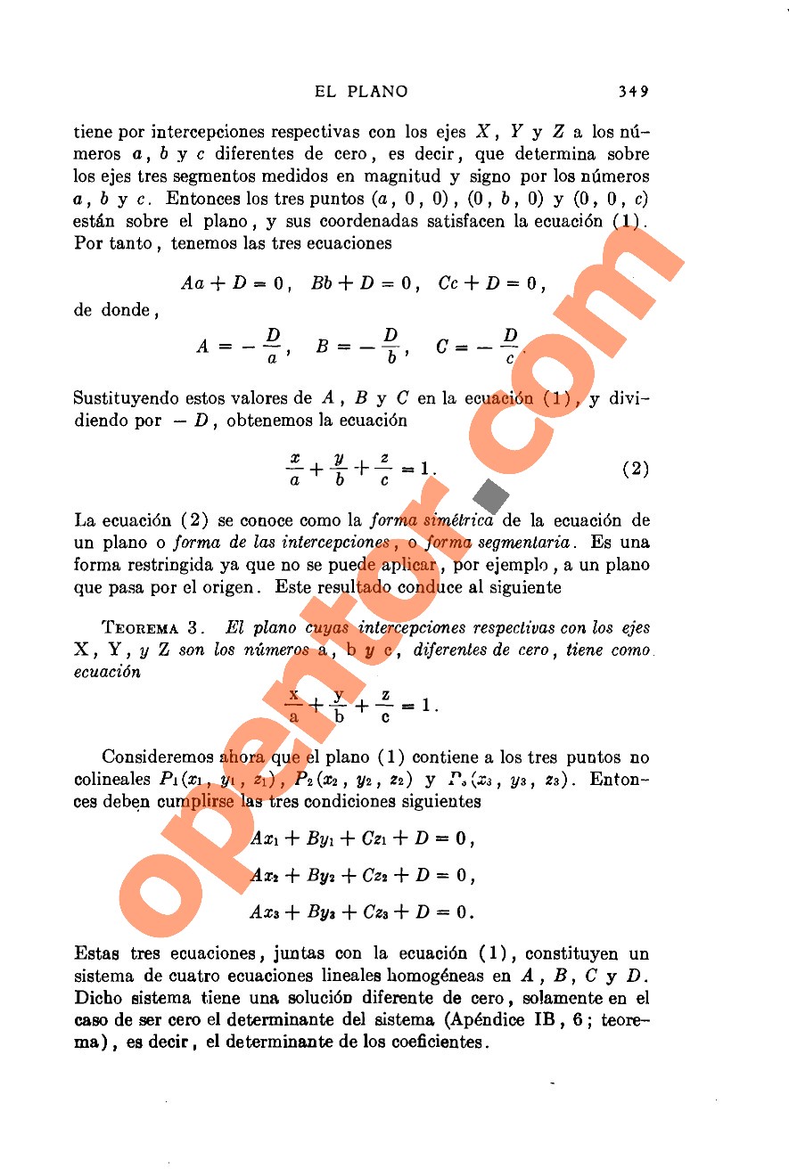 Geometría Analítica de Lehmann - Página 349