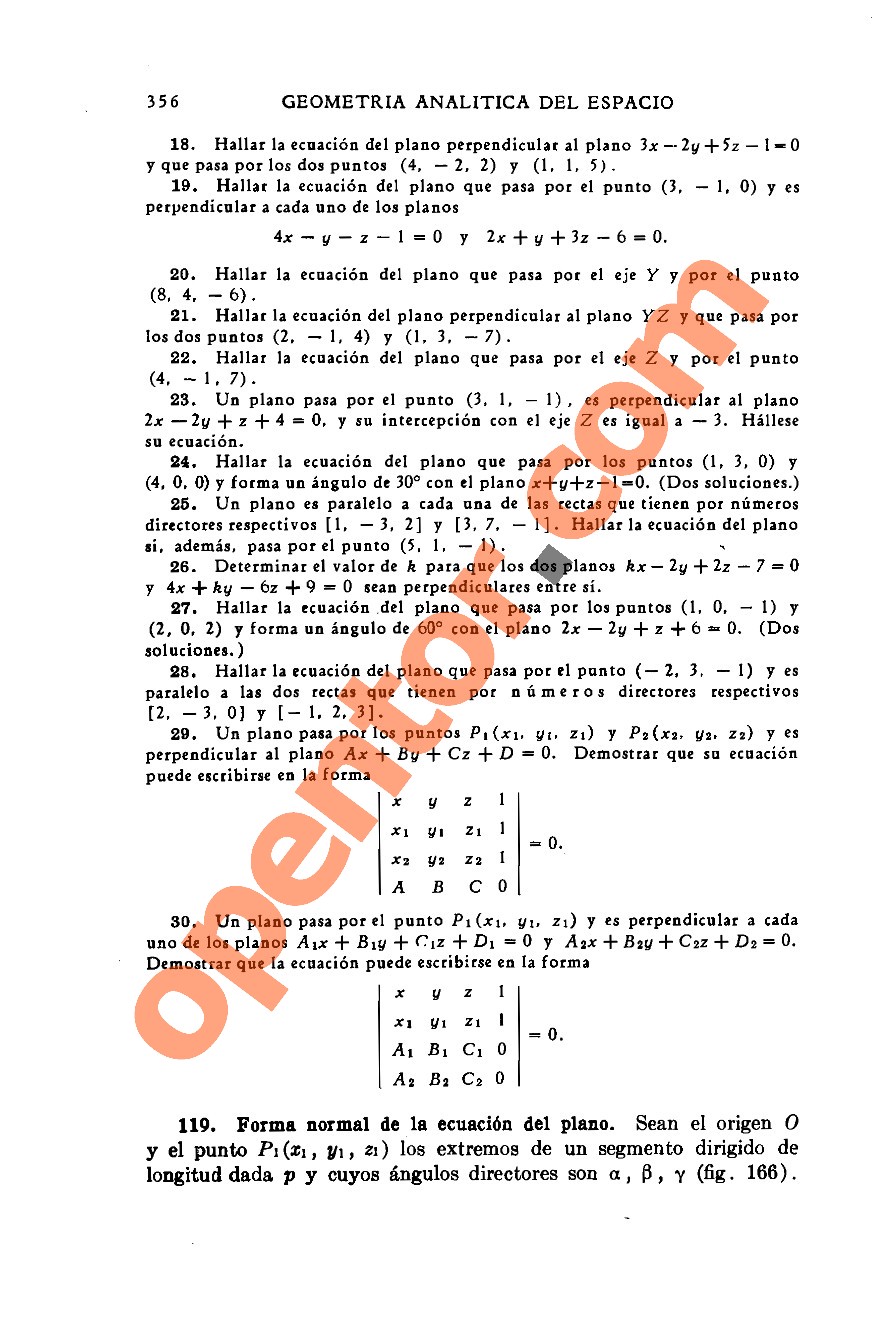 Geometría Analítica de Lehmann - Página 356
