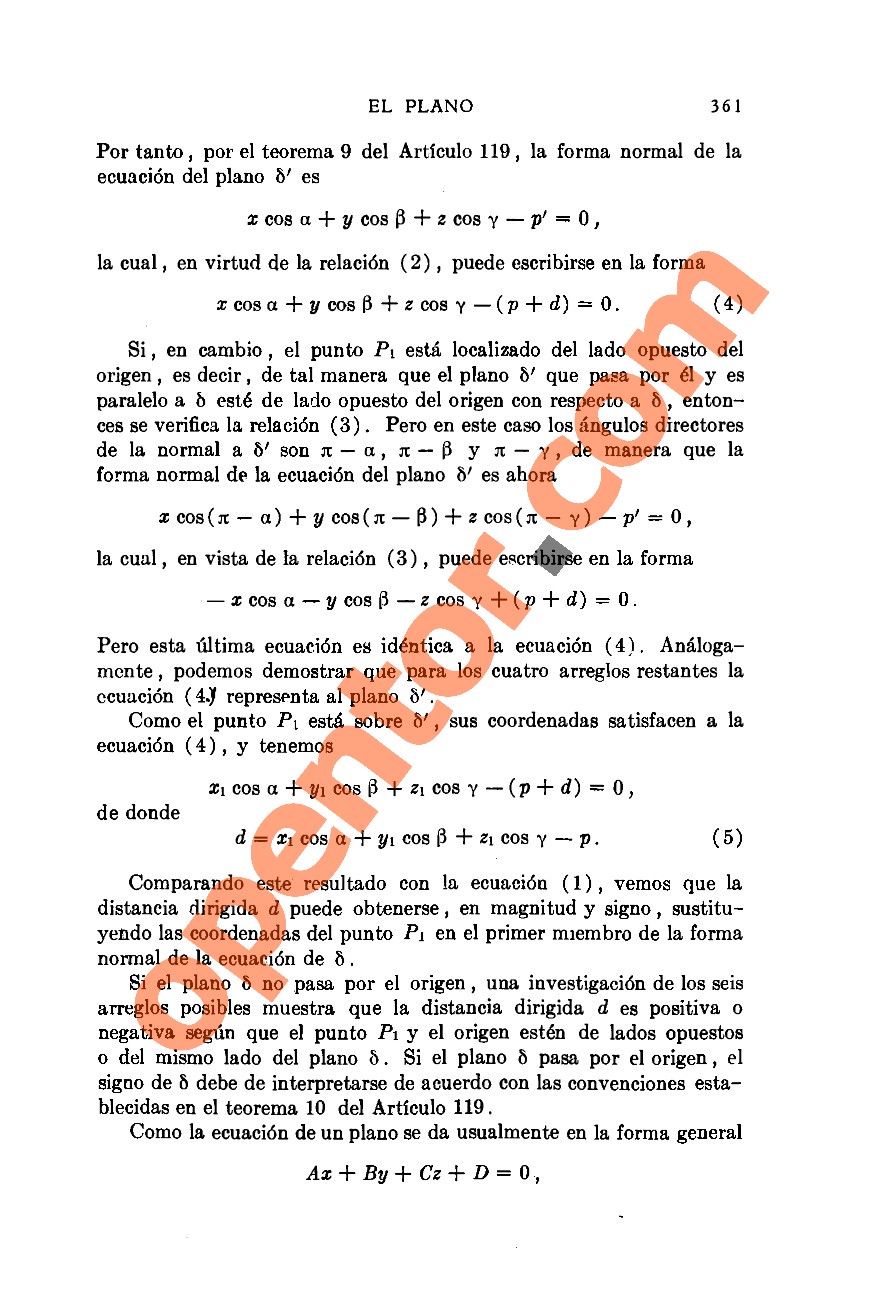 Geometría Analítica de Lehmann - Página 361