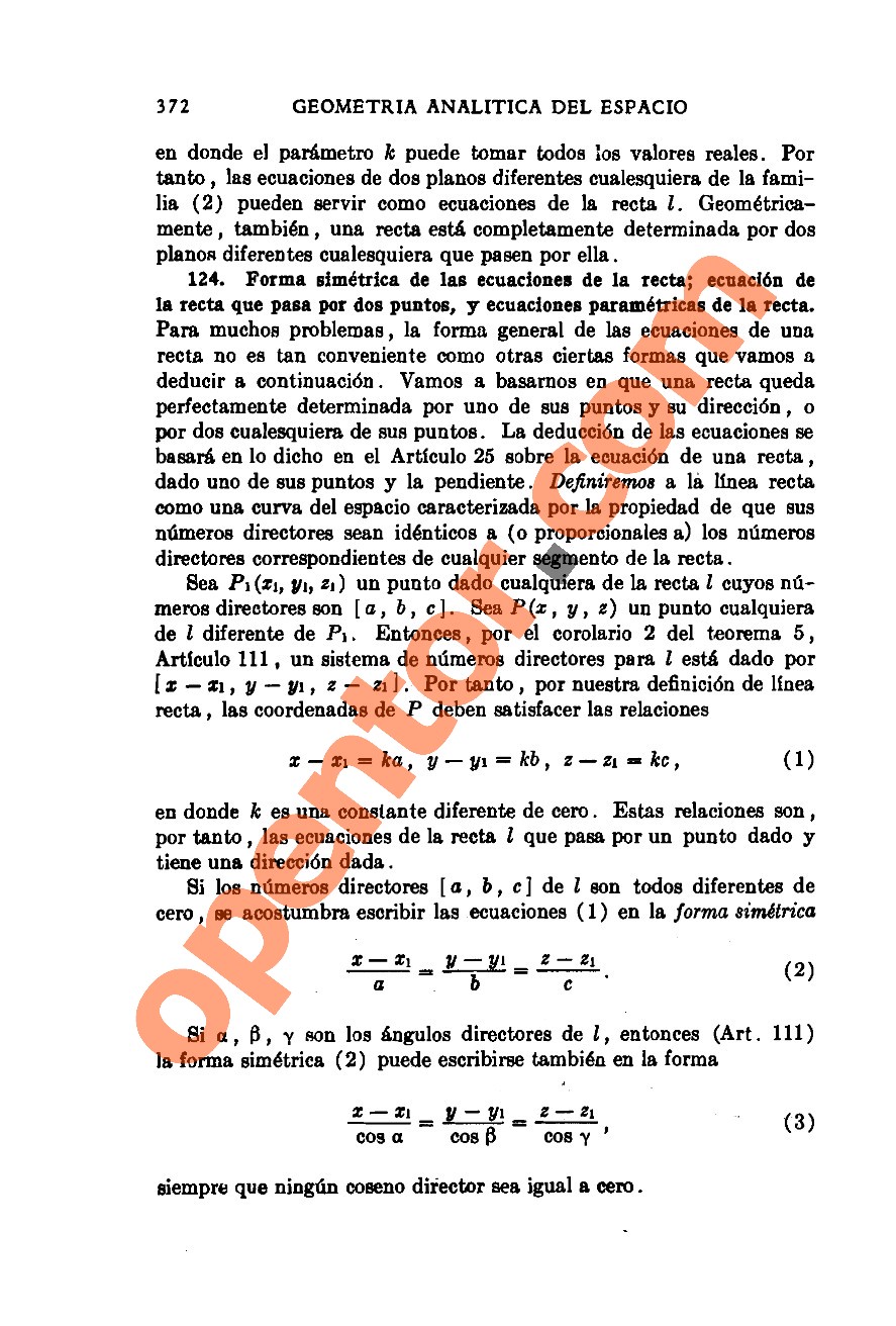 Geometría Analítica de Lehmann - Página 372