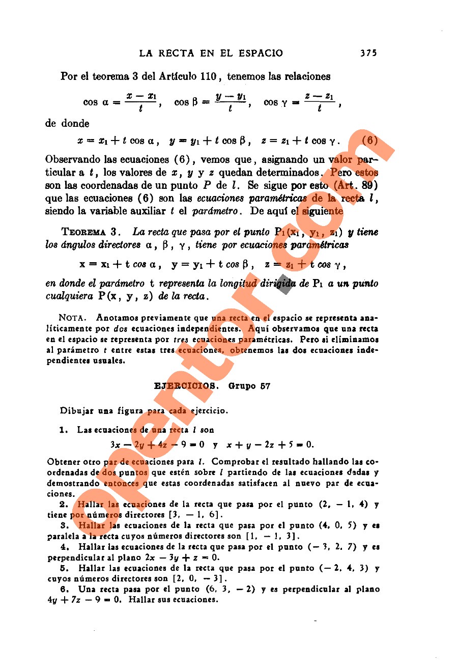 Geometría Analítica de Lehmann - Página 375