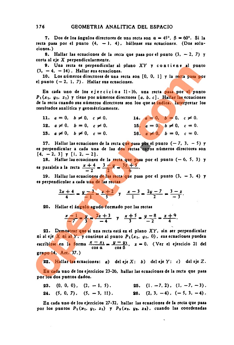 Geometría Analítica de Lehmann - Página 376