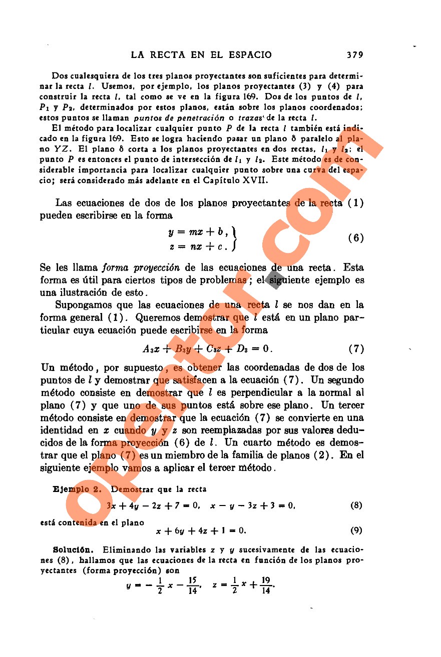 Geometría Analítica de Lehmann - Página 379