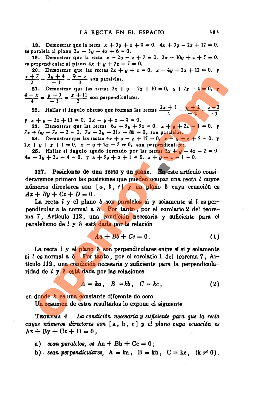 Geometría Analítica de Lehmann - Página 383