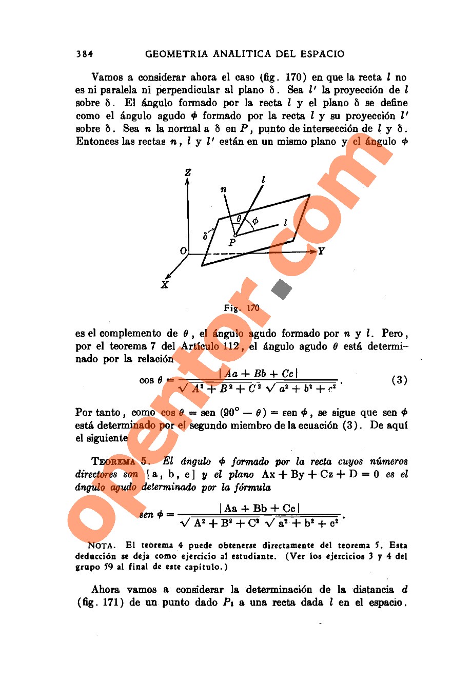 Geometría Analítica de Lehmann - Página 384