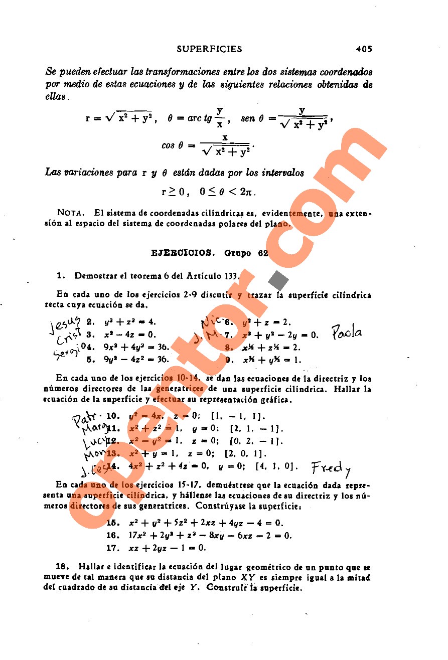 Geometría Analítica de Lehmann - Página 405