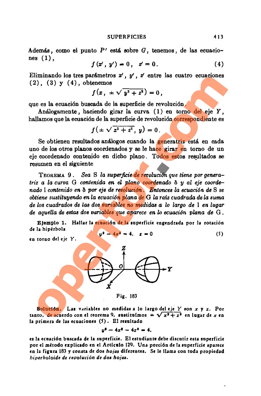 Geometría Analítica de Lehmann - Página 413