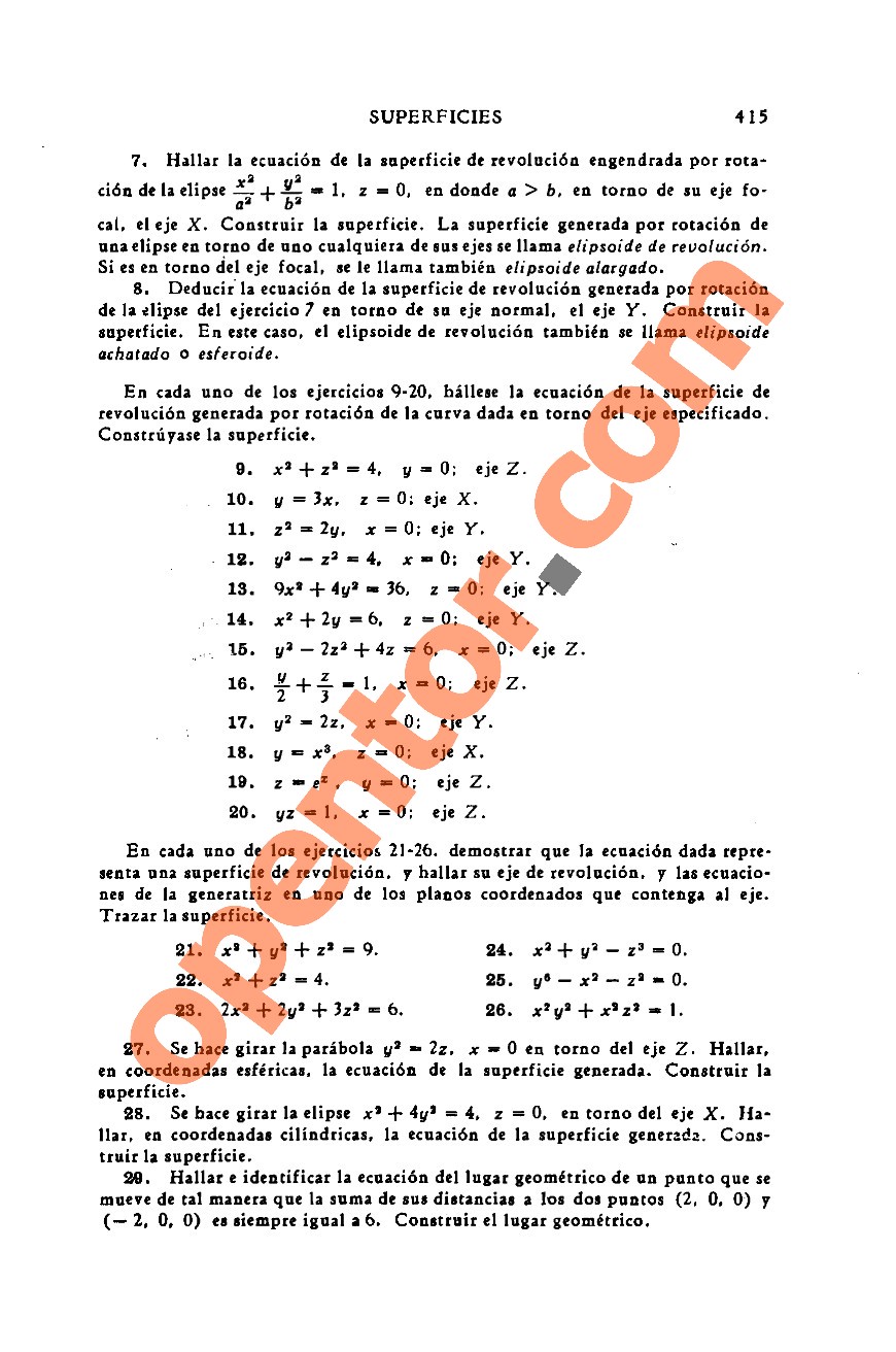 Geometría Analítica de Lehmann - Página 415