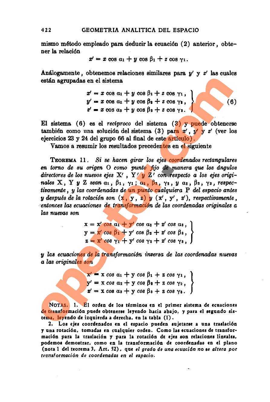 Geometría Analítica de Lehmann - Página 422