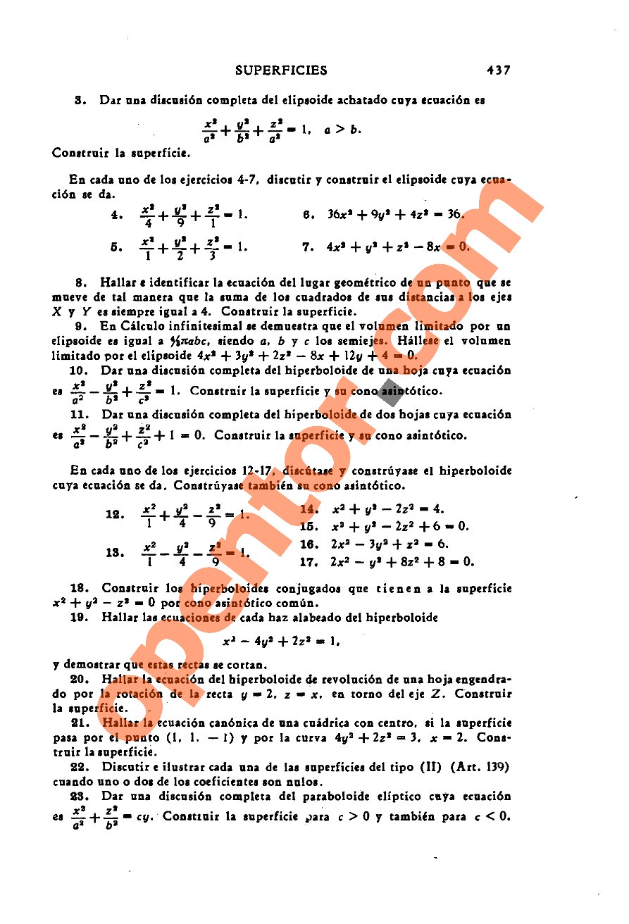 Geometría Analítica de Lehmann - Página 437