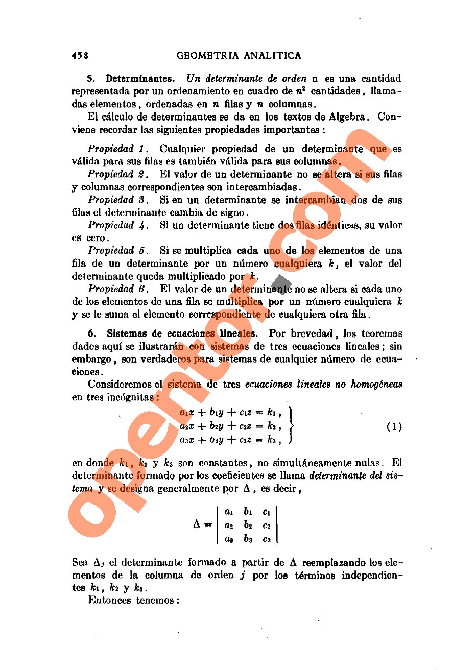 Geometría Analítica de Lehmann - Página 458