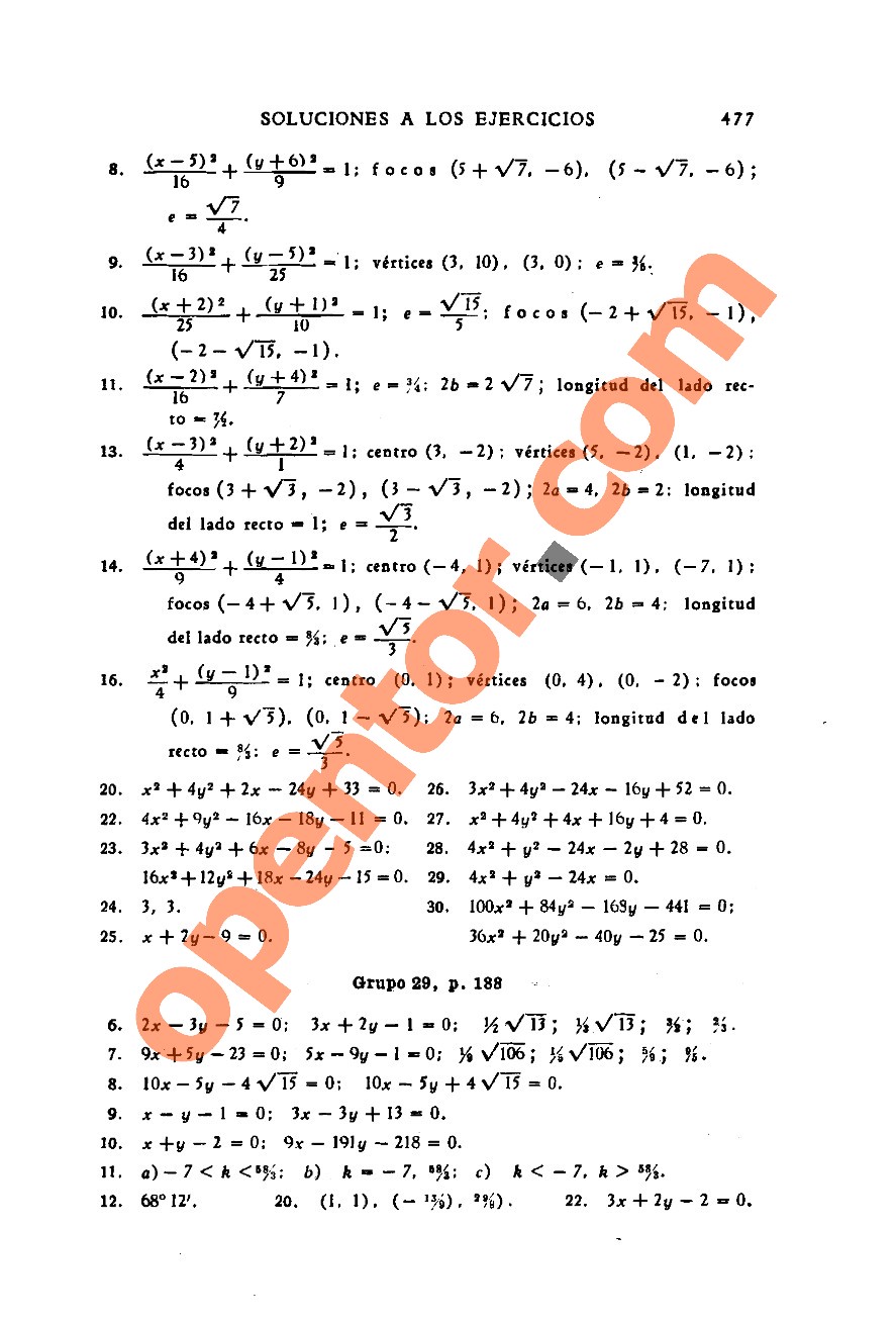 Geometría Analítica de Lehmann - Página 477