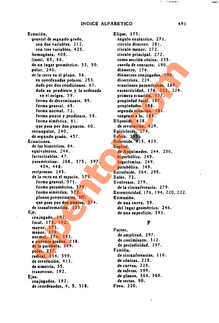 Geometría Analítica de Lehmann - Página 491