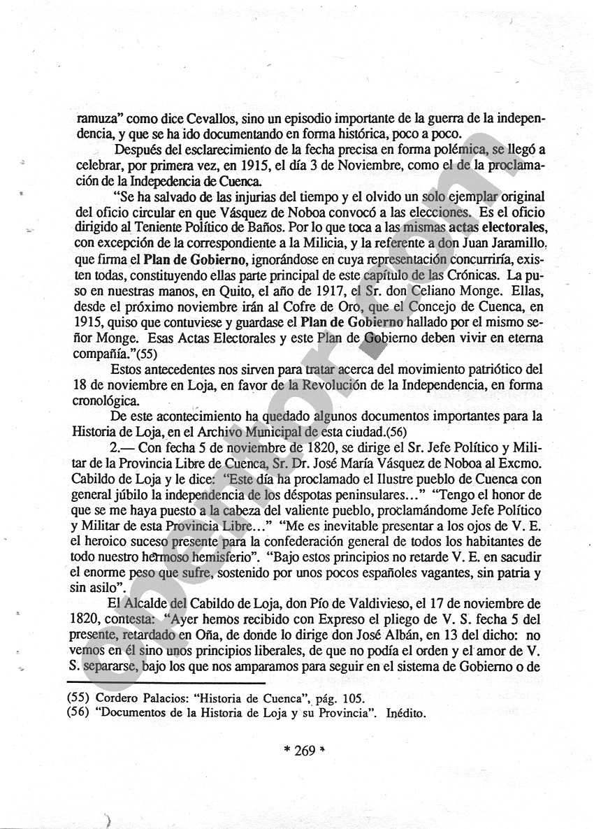 Historia de Loja y su provincia - Página 269