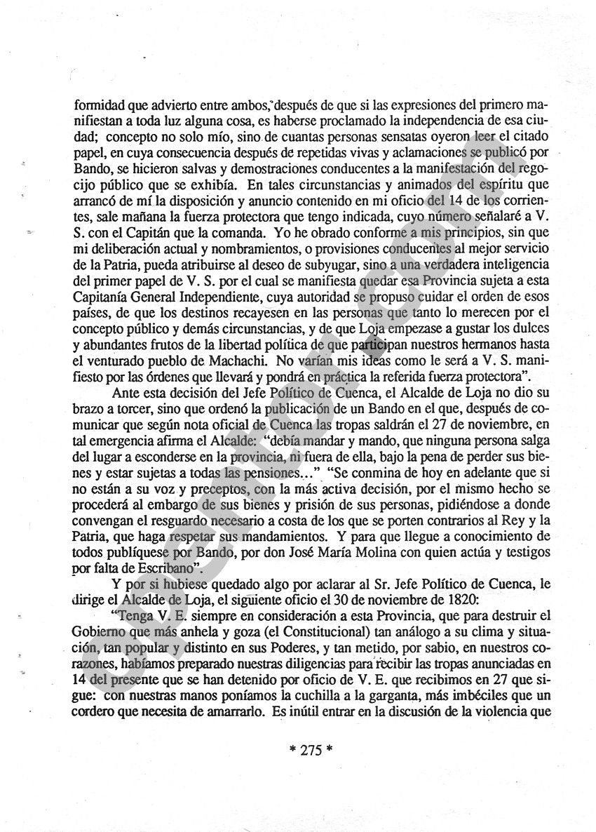Historia de Loja y su provincia - Página 275