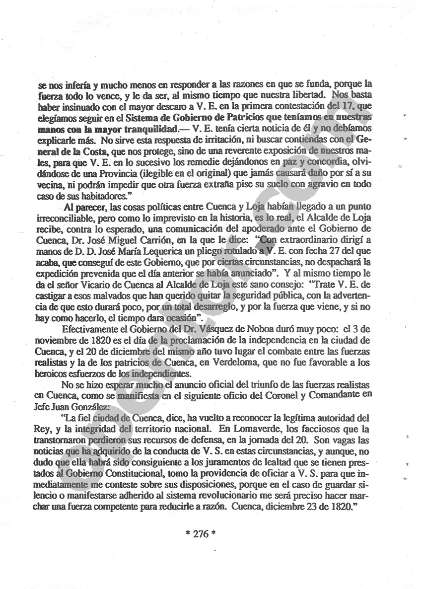 Historia de Loja y su provincia - Página 276