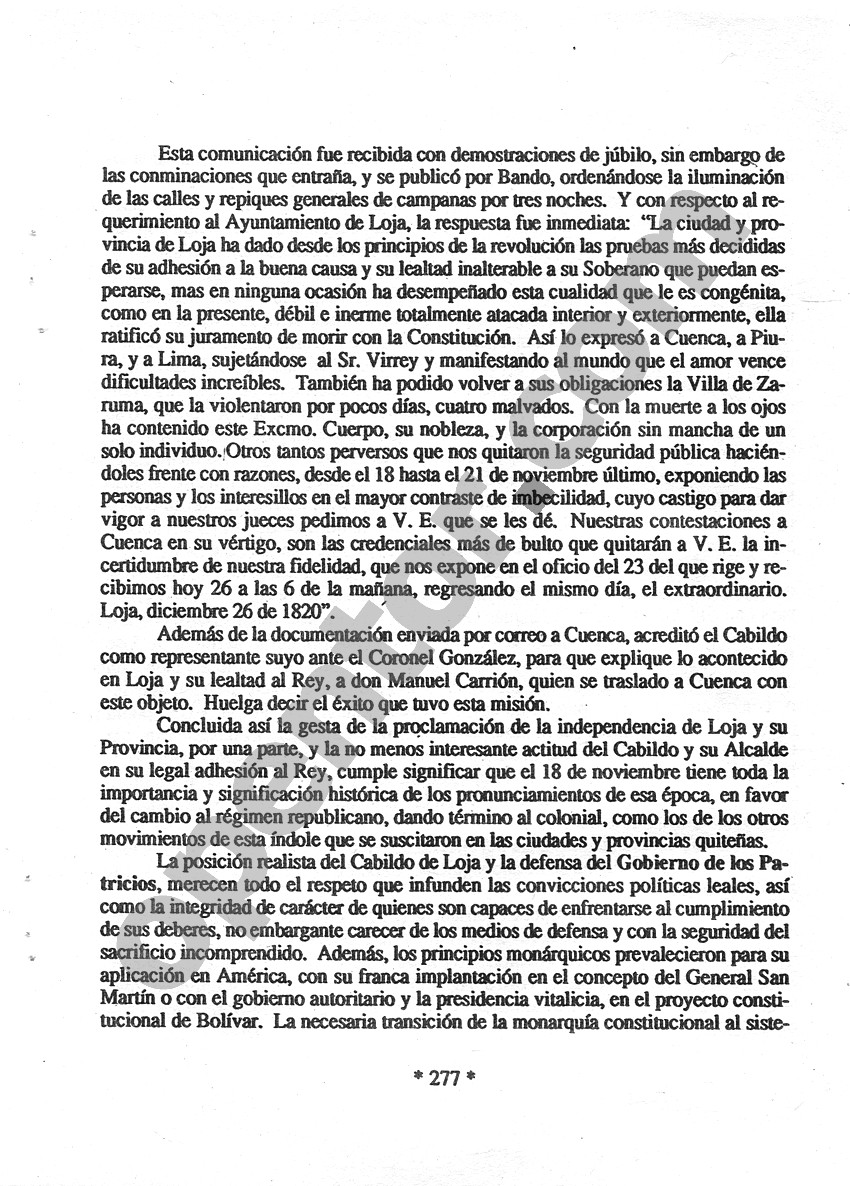 Historia de Loja y su provincia - Página 277