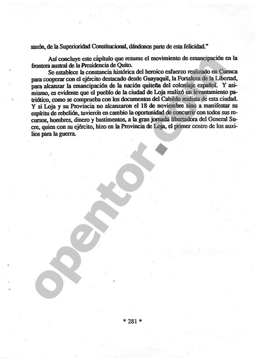 Historia de Loja y su provincia - Página 281