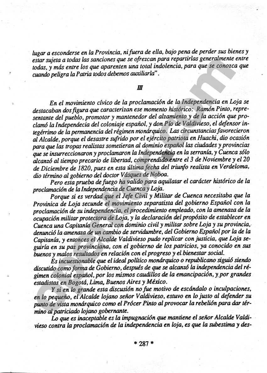 Historia de Loja y su provincia - Página 287
