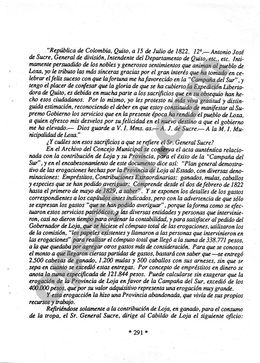 Historia de Loja y su provincia - Página 291