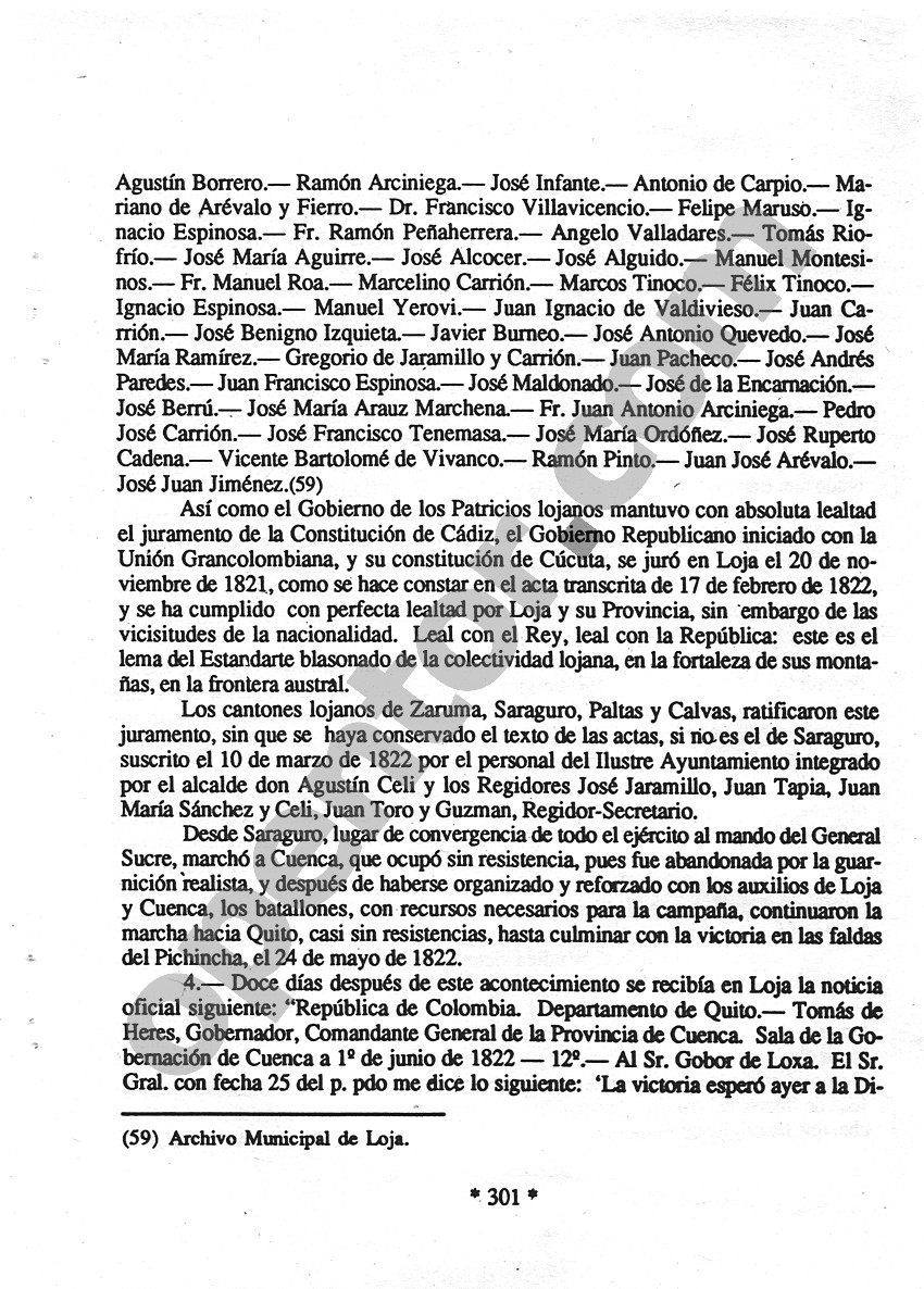 Historia de Loja y su provincia - Página 301