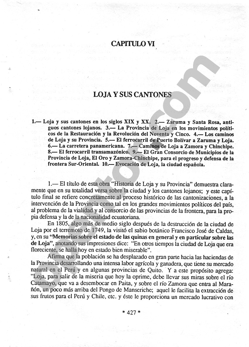 Historia de Loja y su provincia - Página 427